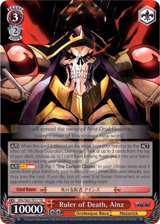Ruler of Death, Ainz