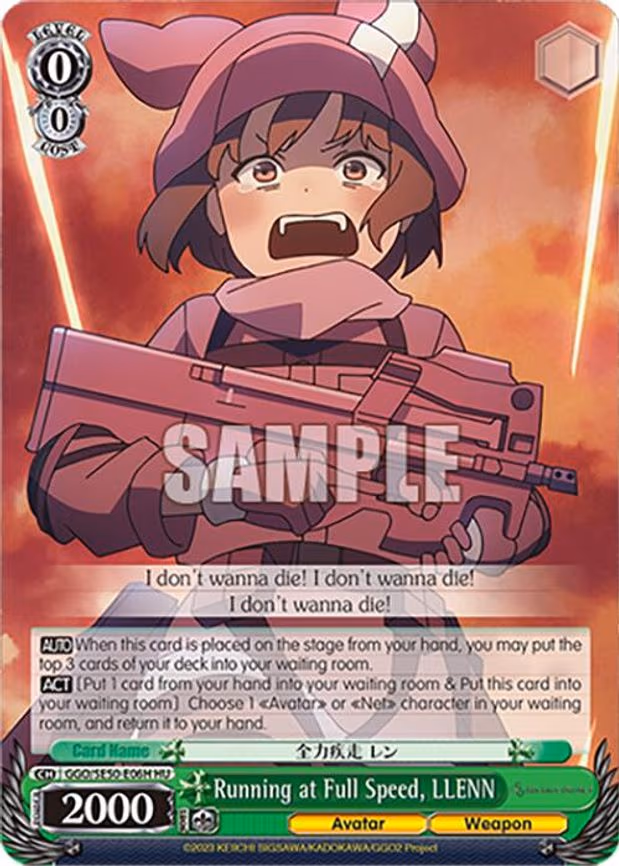 Running at Full Speed, LLENN