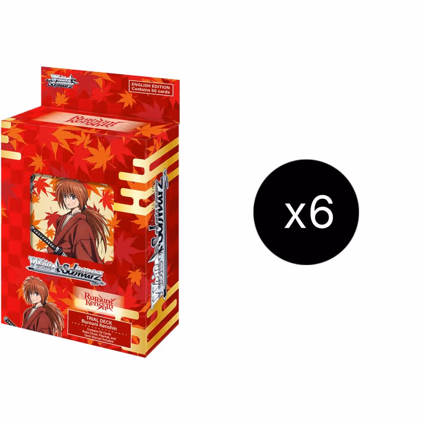 Rurouni Kenshin Trial Deck Display