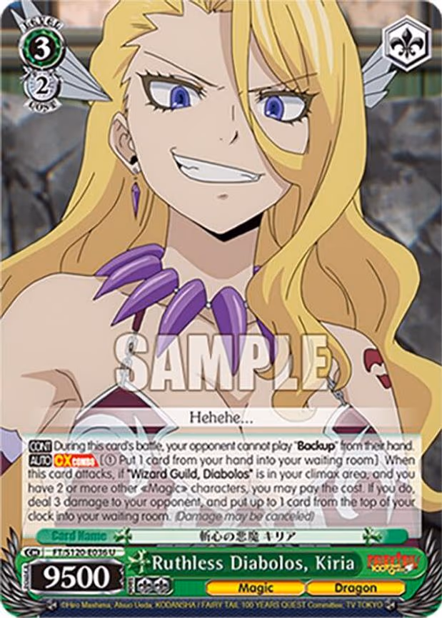 Ruthless Diabolos, Kiria