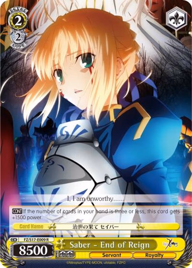 Saber - End of Reign