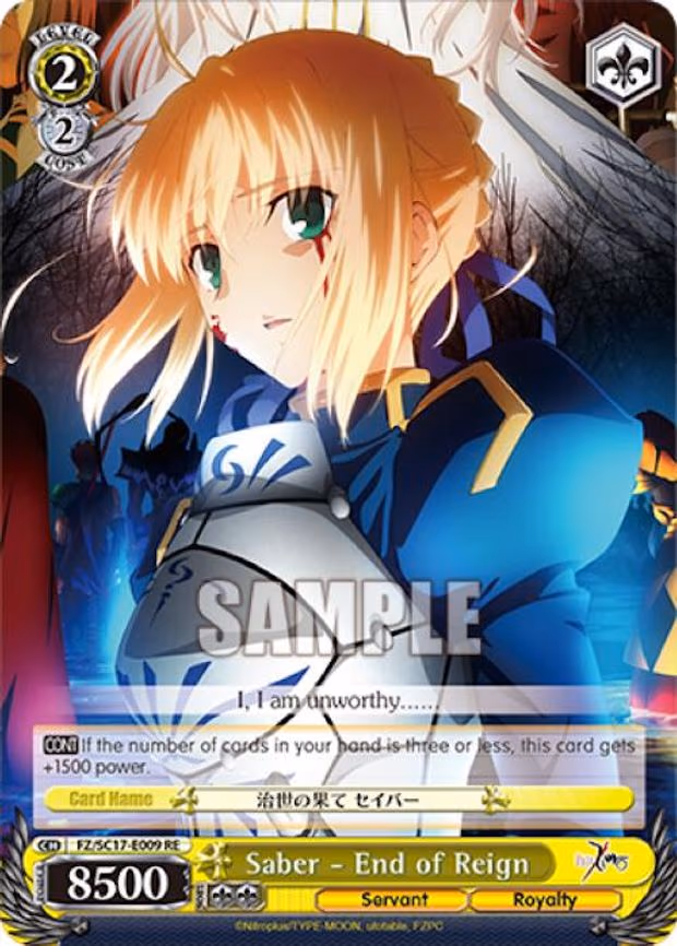 Saber - End of Reign