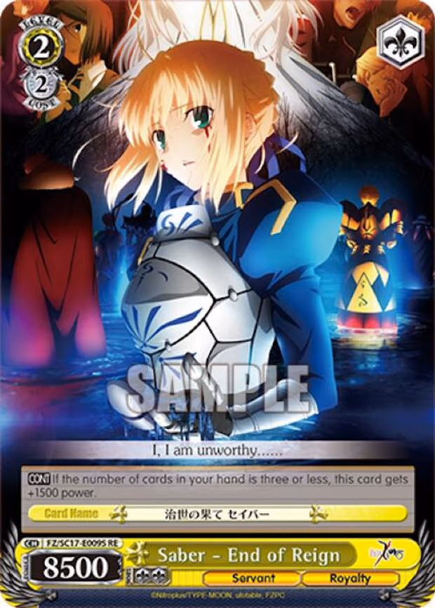 Saber - End of Reign