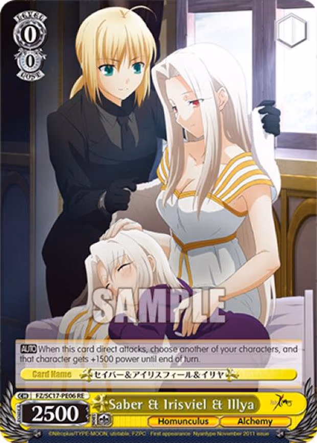 Saber & Irisviel & Illya
