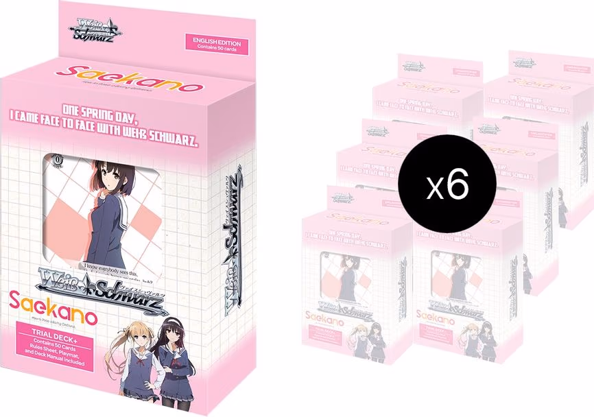 Saekano: How to Raise a Boring Girlfriend Trial Deck+ Display