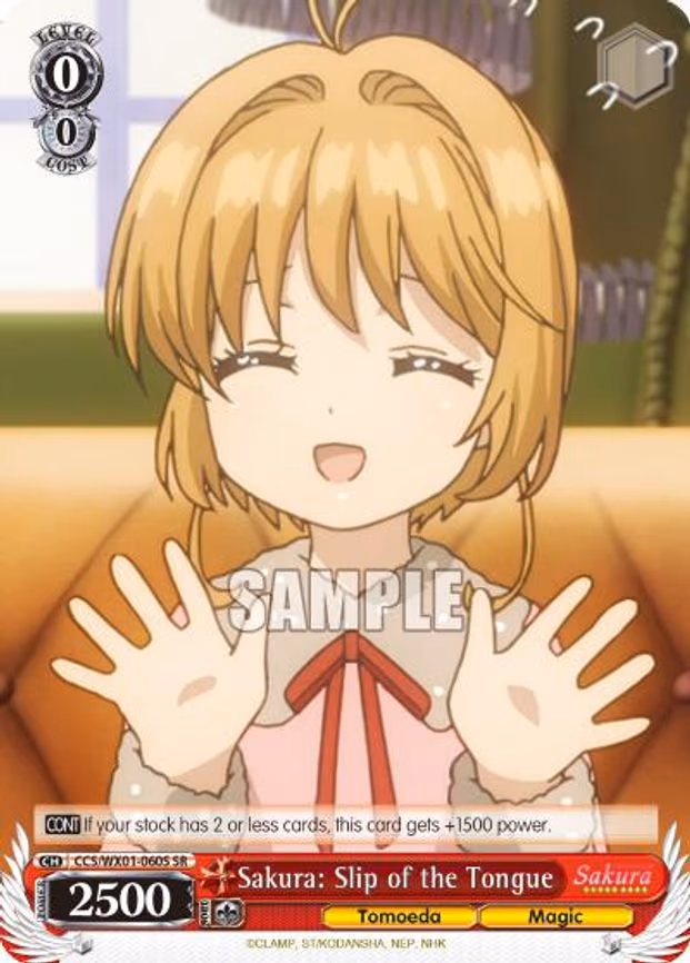 Sakura: Slip of the Tongue