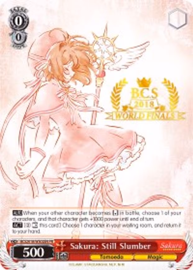 Sakura: Still Slumber - Promo (BCS2018/WS02EN PR)