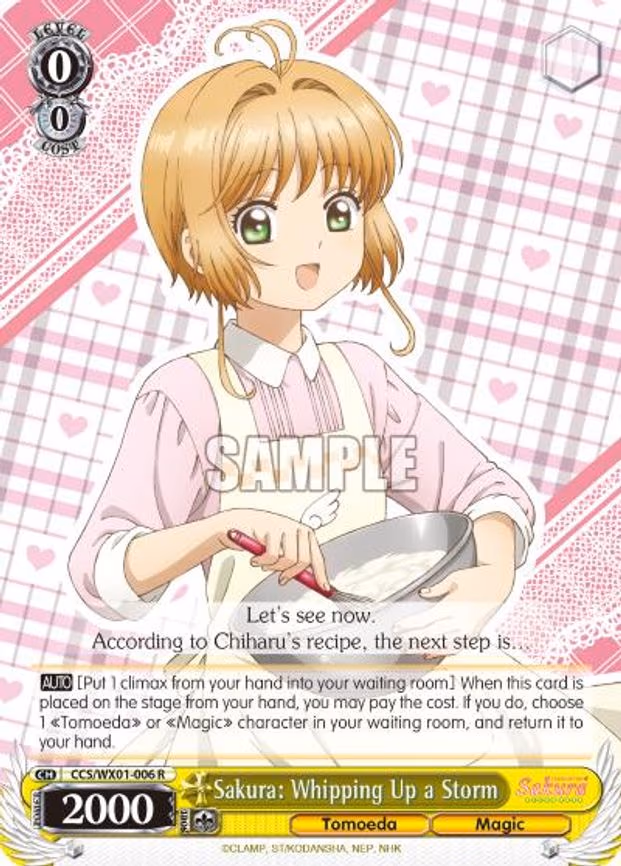 Sakura: Whipping Up a Storm