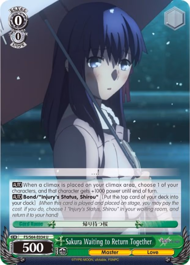 Sakura Waiting to Return Together