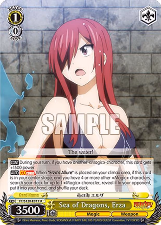 Sea of Dragons, Erza