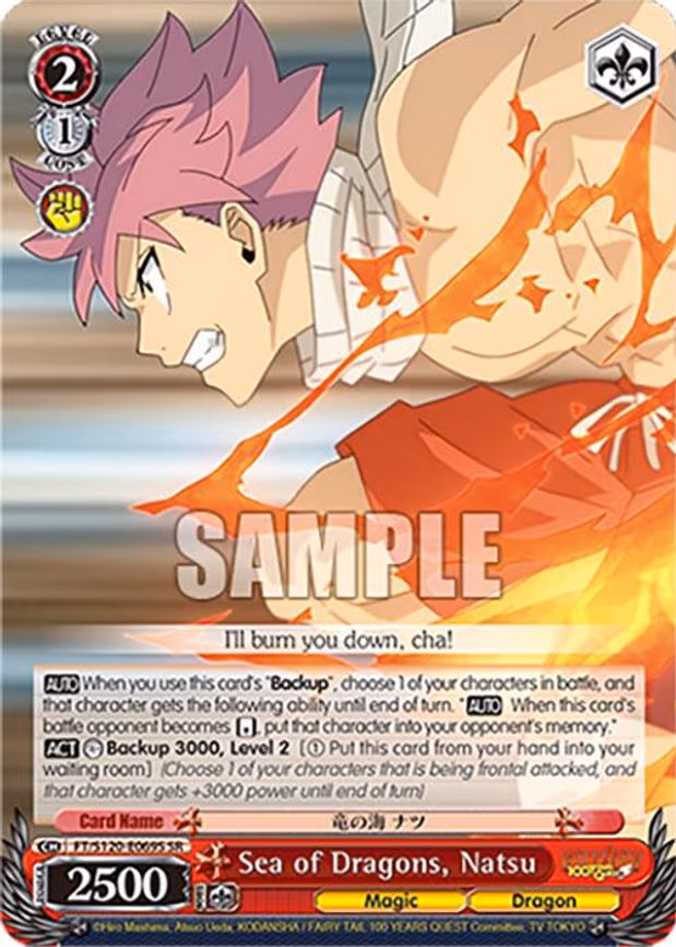 Sea of Dragons, Natsu