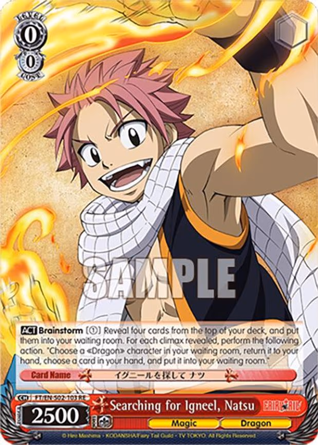 Searching for Igneel, Natsu