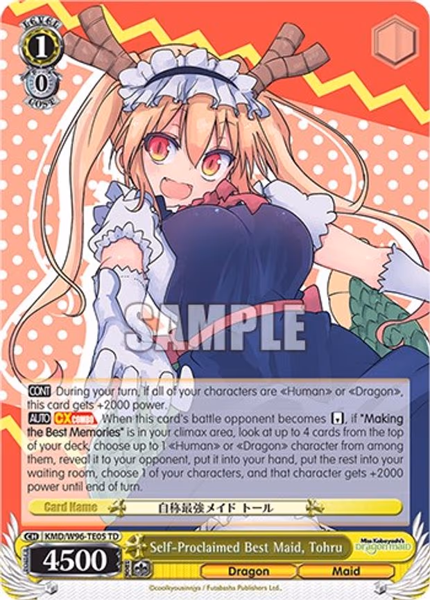 Self-Proclaimed Best Maid, Tohru