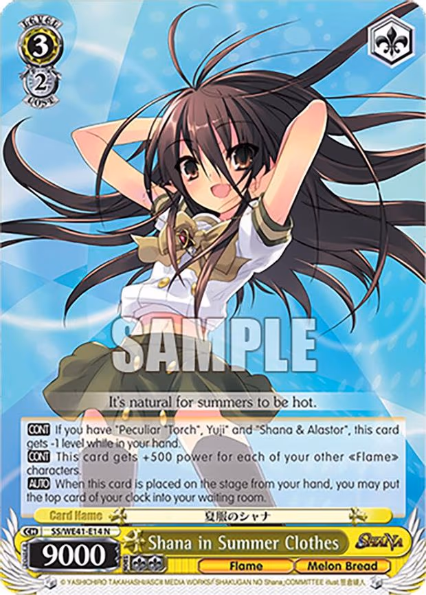 Shana in Summer Clothes