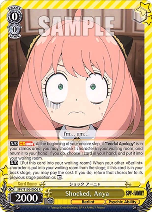 Shocked, Anya