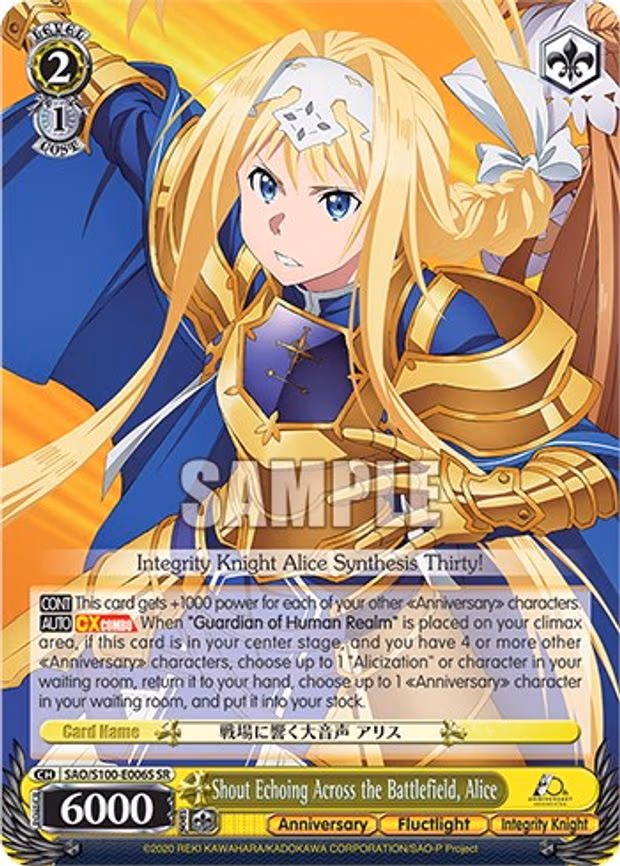 Shout Echoing Across the Battlefield, Alice