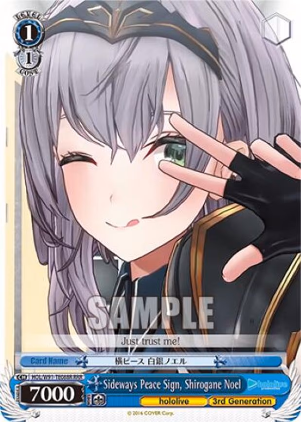 Sideways Peace Sign, Shirogane Noel