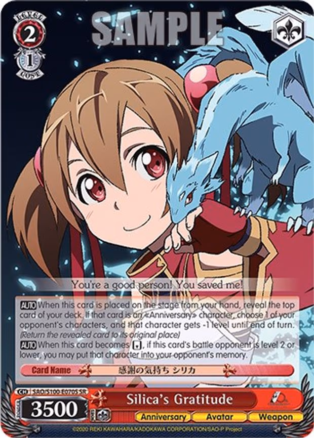 Silica's Gratitude