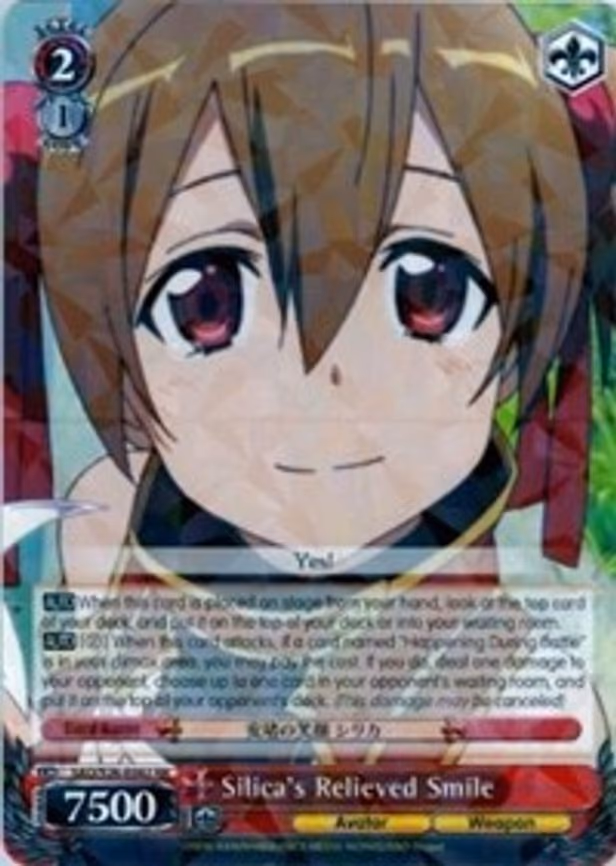 Silica's Relieved Smile