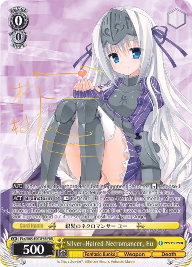Silver-Haired Necromancer, Eu