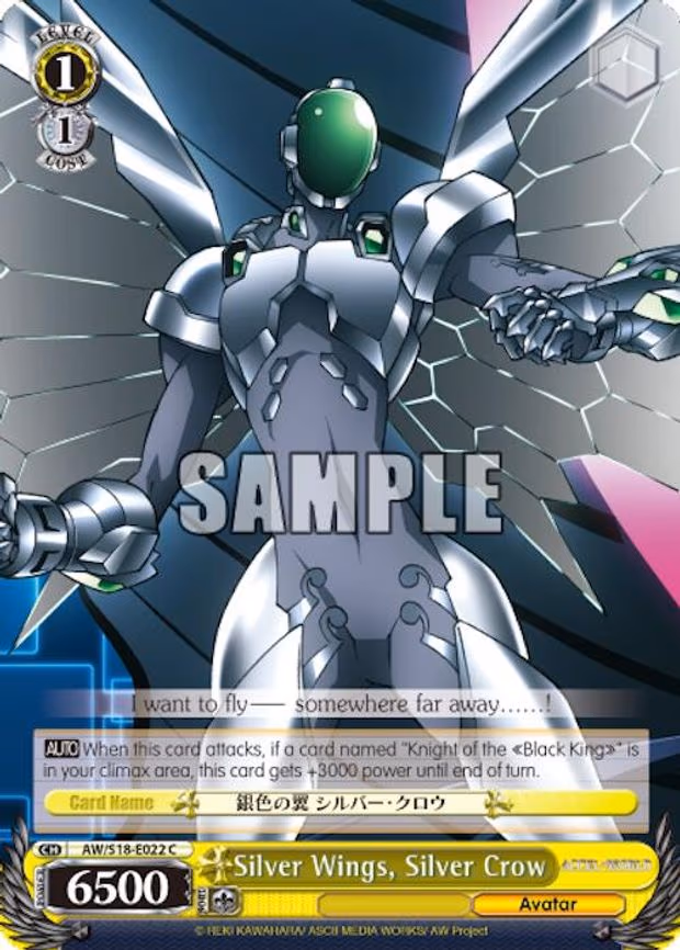 Silver Wings, Silver Crow