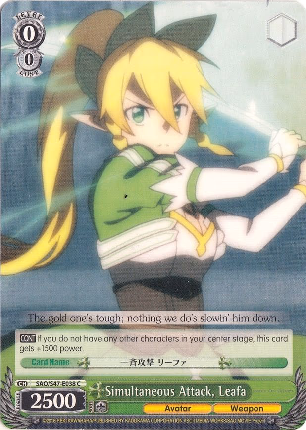 Simultaneous Attack, Leafa