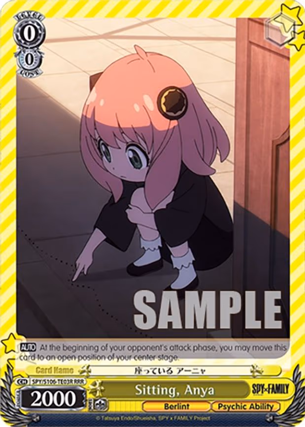 Sitting, Anya