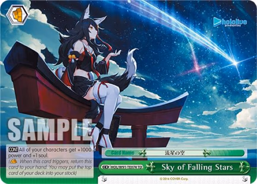 Sky of Falling Stars