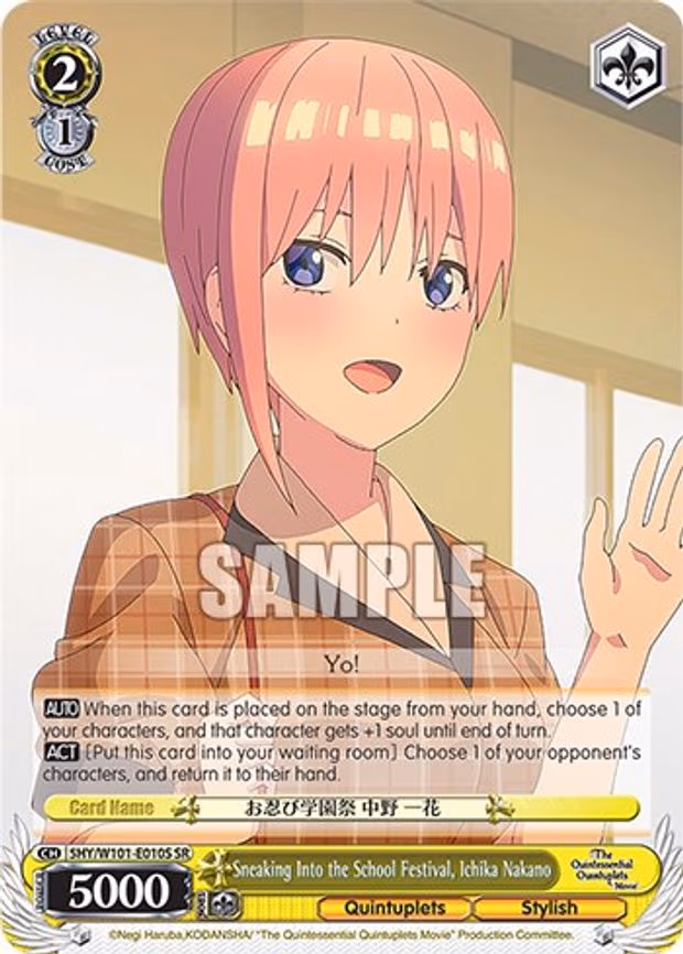 Sneaking Into the School Festival, Ichika Nakano