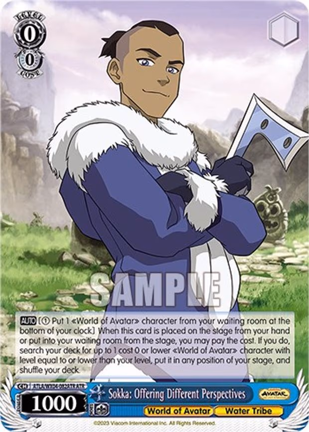 Sokka: Offering Different Perspectives