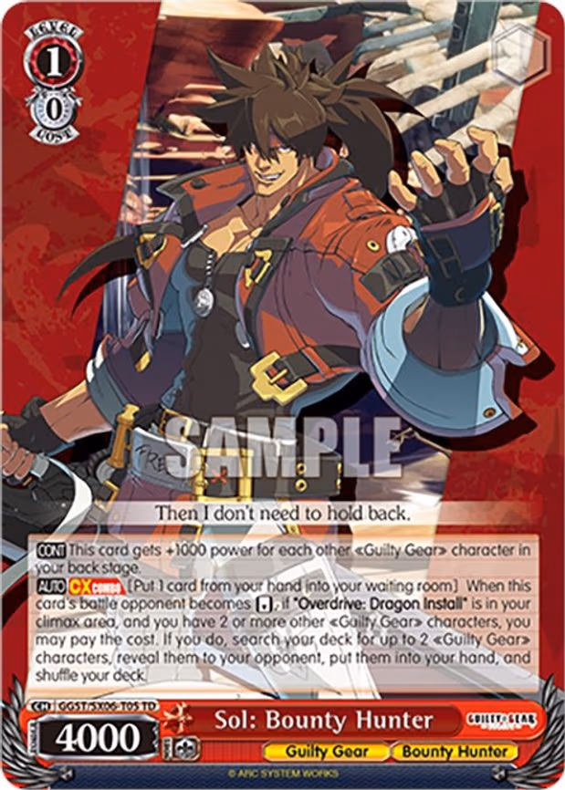 Sol: Bounty Hunter - Trial Deck (GGST/SX06-T05 TD)