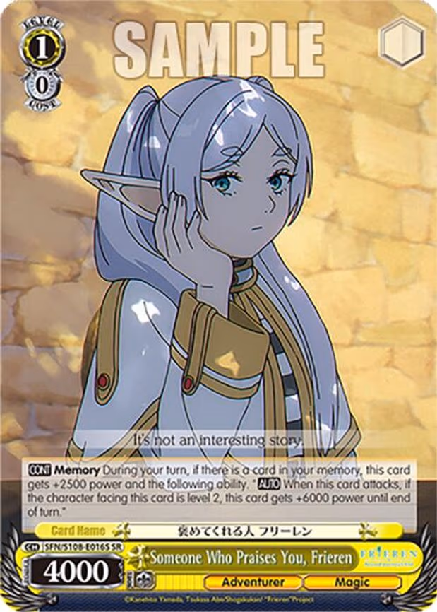 Someone Who Praises You, Frieren