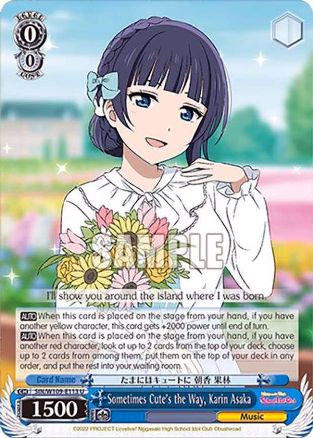 Sometimes Cute's the Way, Karin Asaka