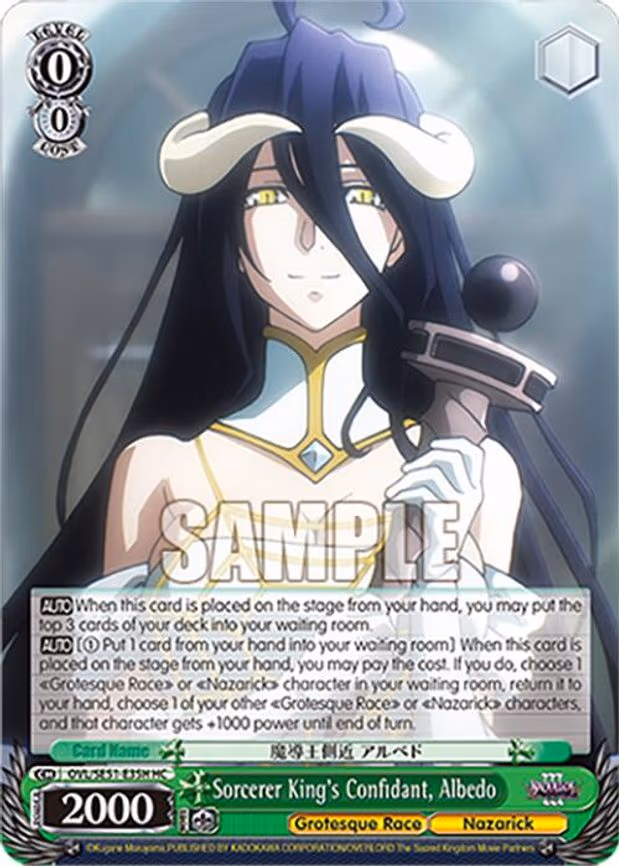 Sorcerer King's Confidant, Albedo