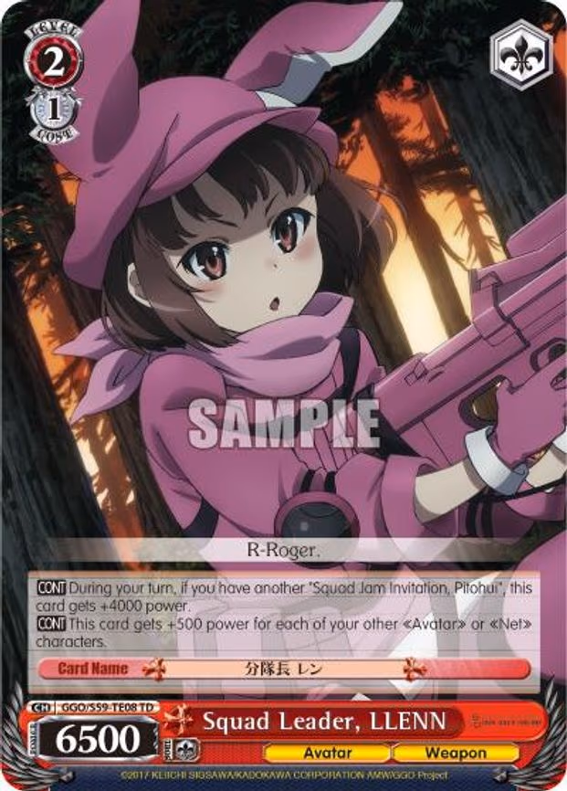 Squad Leader, LLENN