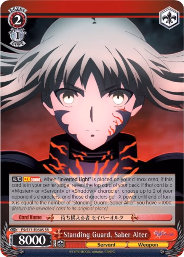 Standing Guard, Saber Alter