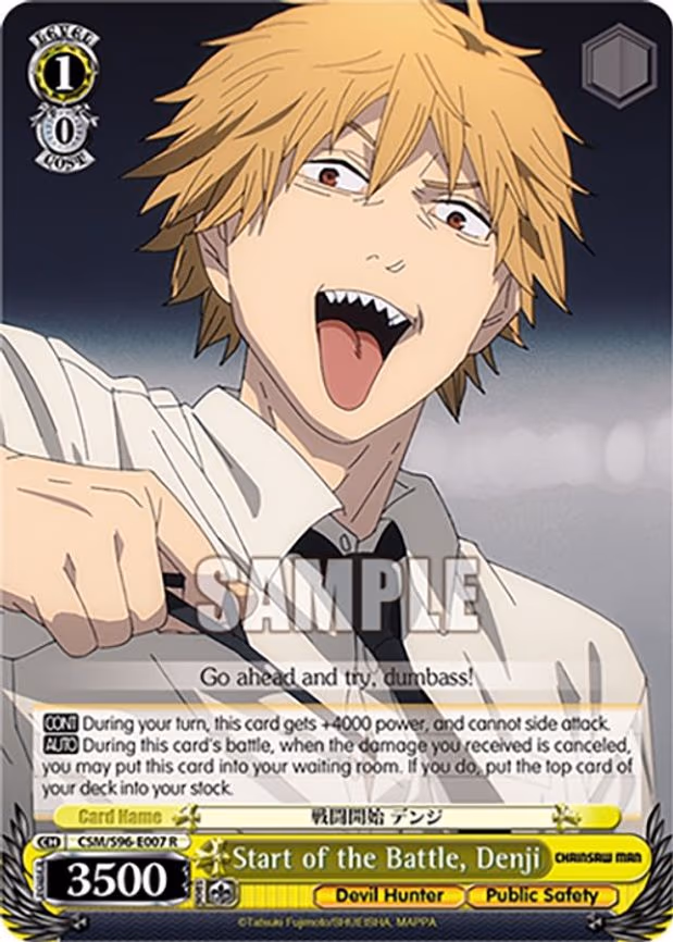 Start of the Battle, Denji