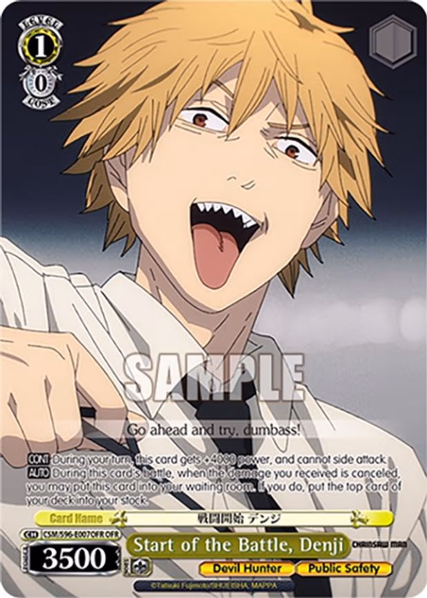 Start of the Battle, Denji