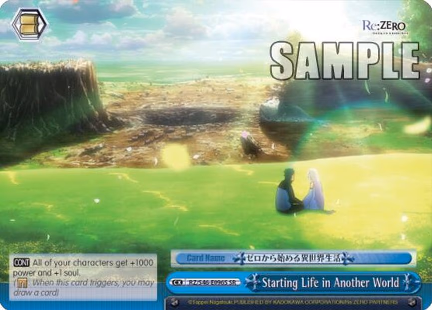 Starting Life in Another World