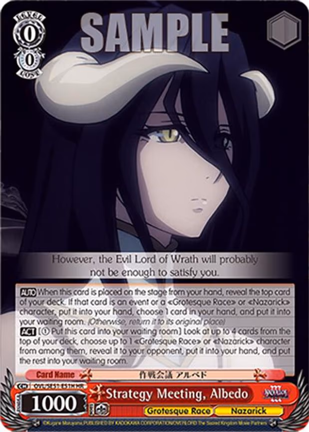 Strategy Meeting, Albedo