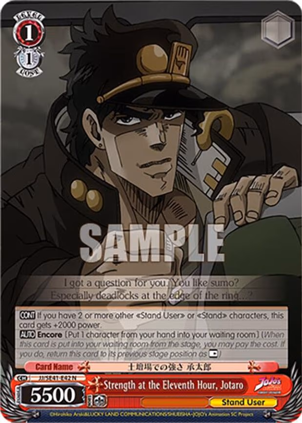 Strength at the Eleventh Hour, Jotaro