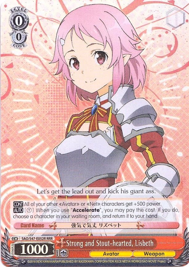 Strong and Stout-hearted, Lisbeth