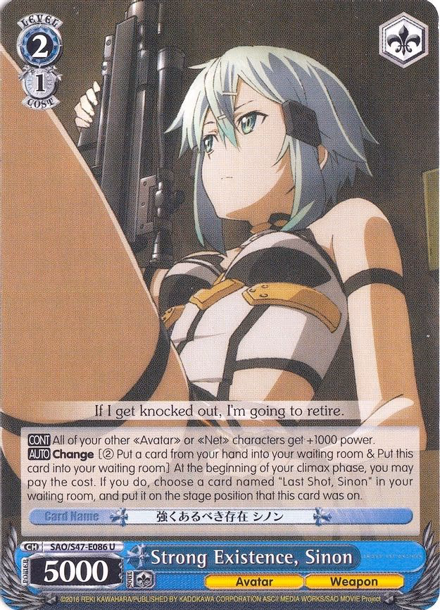 Strong Existence, Sinon
