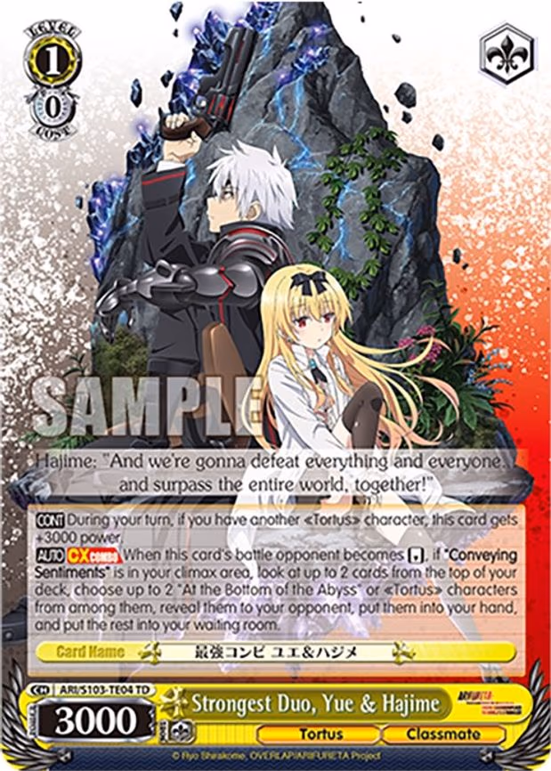 Strongest Duo, Yue & Hajime