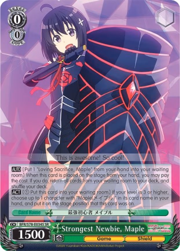 Strongest Newbie, Maple