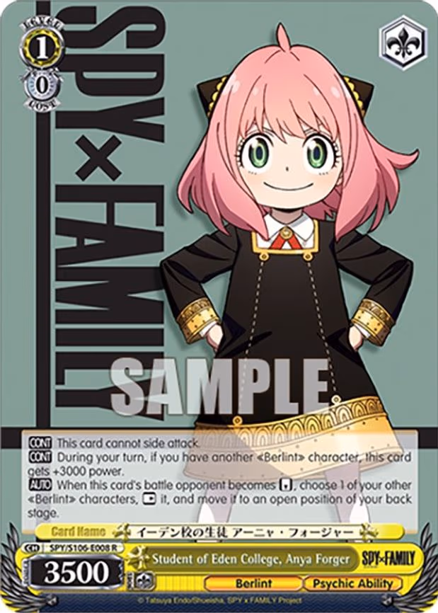 Student of Eden College, Anya Forger