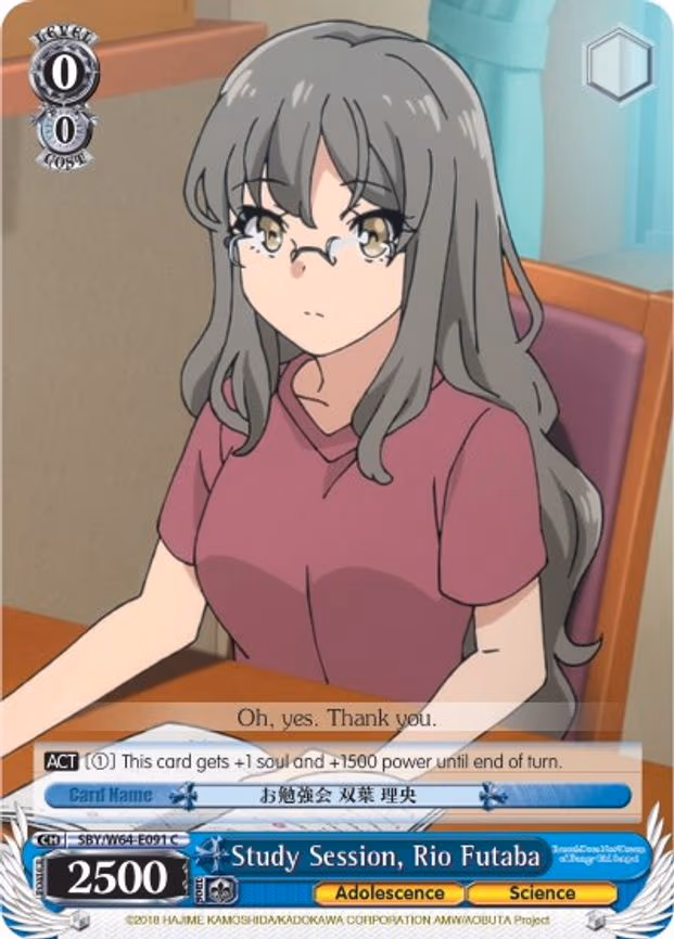 Study Session, Rio Futaba