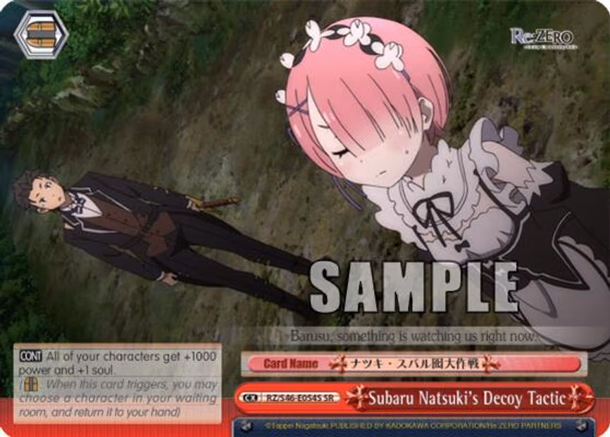 Subaru Natsuki's Decoy Tactic