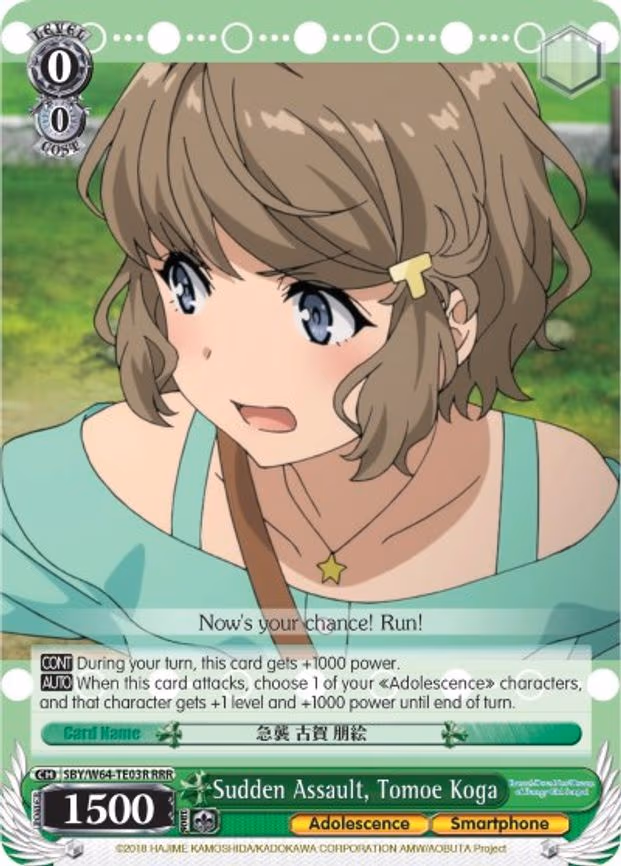 Sudden Assault, Tomoe Koga