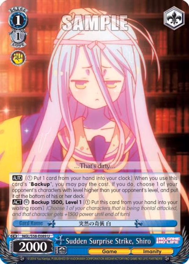 Sudden Surprise Strike, Shiro